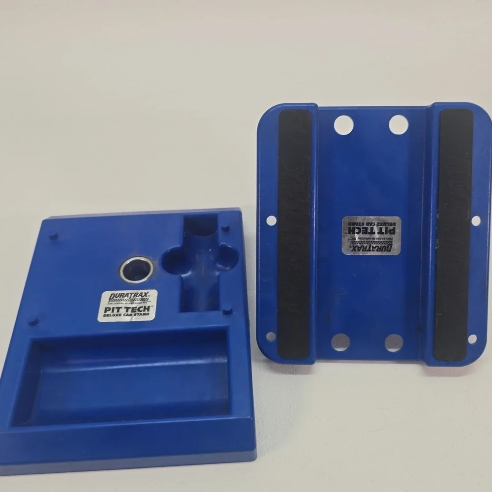 Duratrax Pit Tech XL Deluxe Car Truck Stand Blue RC 1/10 1/8
